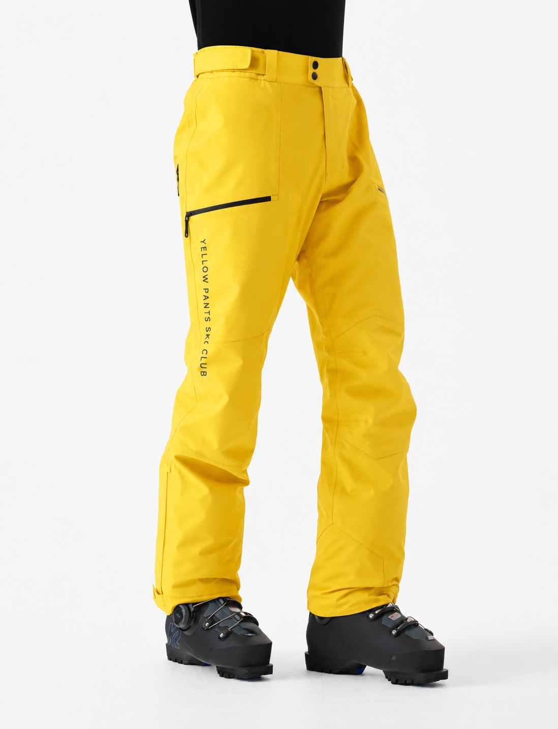 Yellow Ski Pants